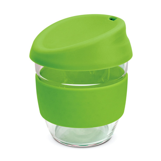 Mini Borosilicate Cups Bright Green
